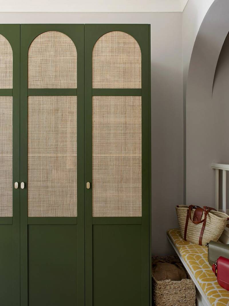 Our Raffia Doors