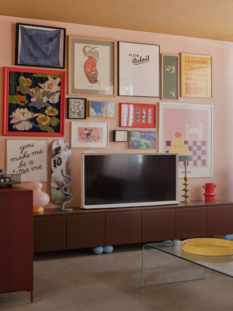 Lisa Gachet's living room
