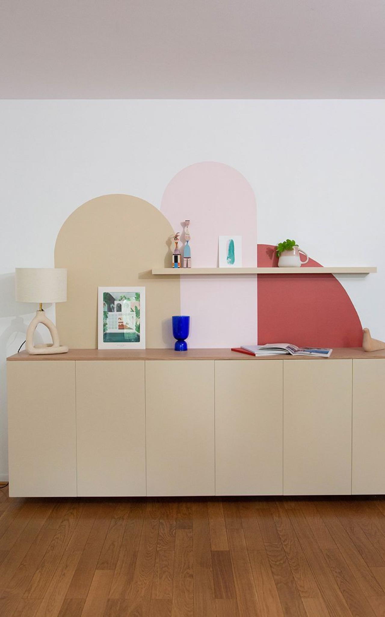 A Sable sideboard at Amandine & Nicolas' place