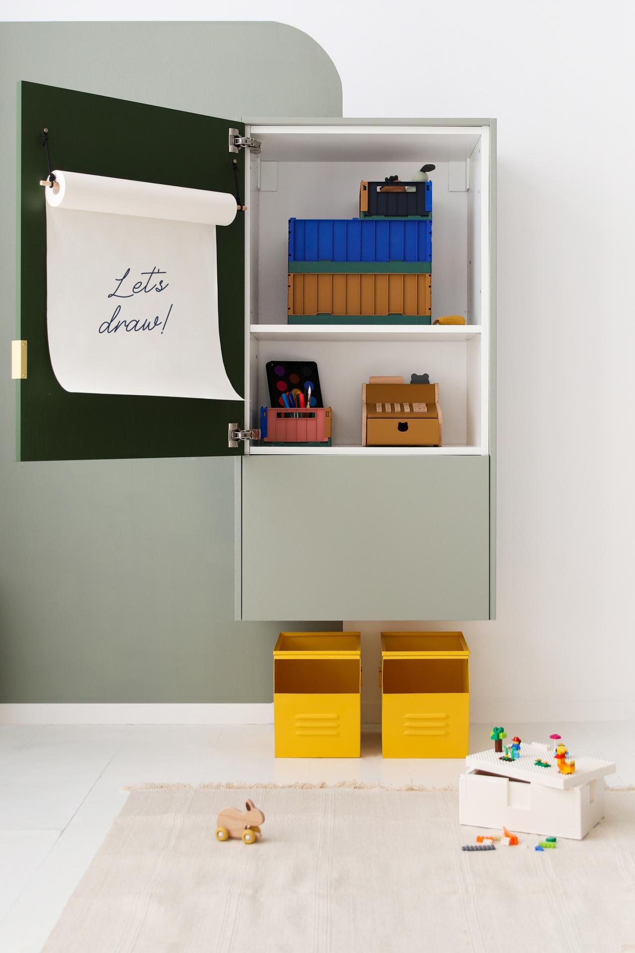 Une armoire bicolore pour les kids - Détail budget