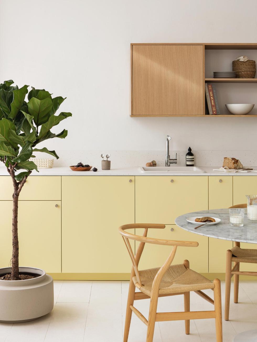 Lemonade-Küche, realisiert vom Plum Living Studio - ⓒ Hervé Goluza für Plum Living