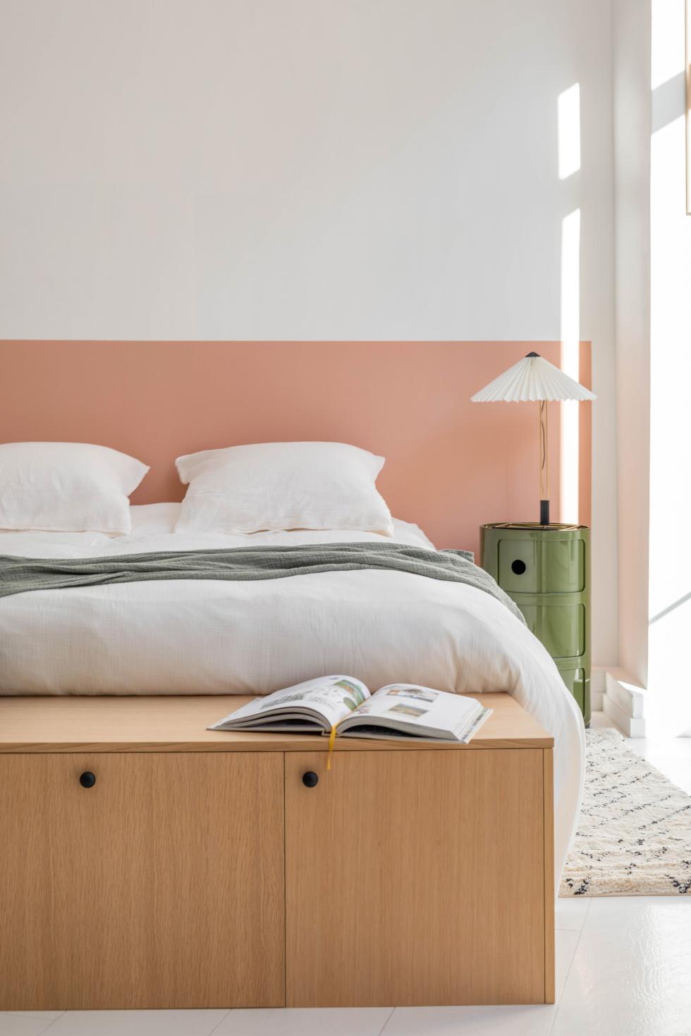 Project carried out by the Plum Living studio with our Blush paint - ⓒ Hervé Goluza for Plum Living
