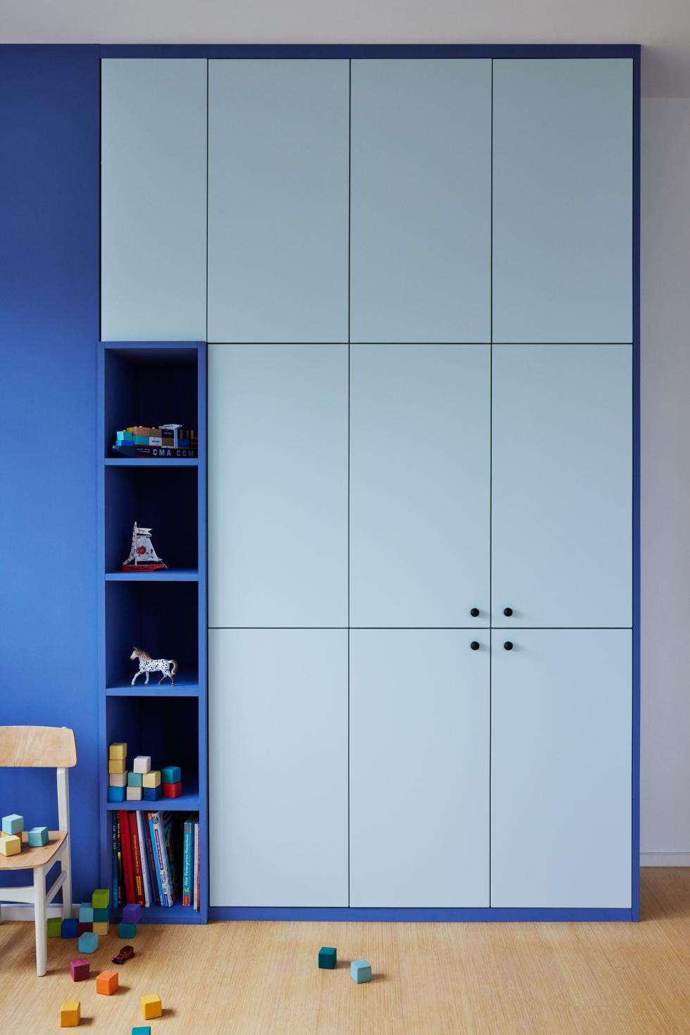 Blaue Ankleide für Kids