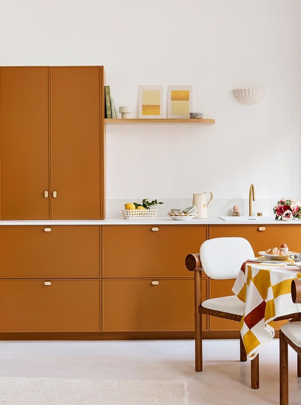 caramel kitchen