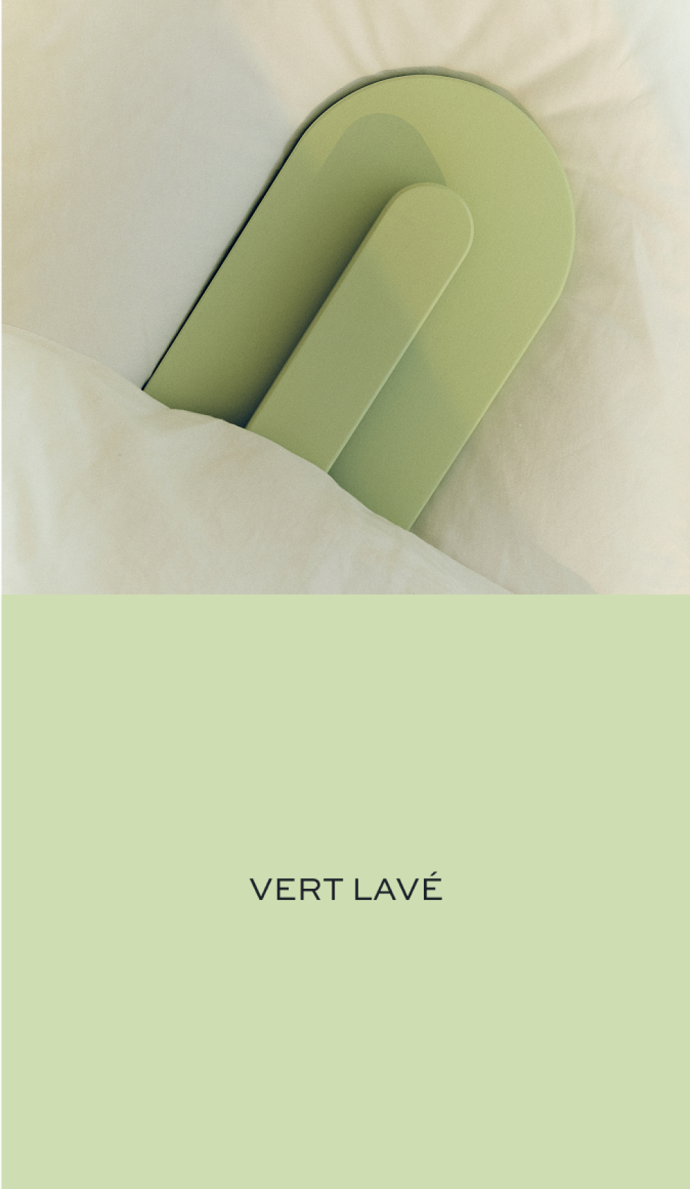Vert lavé signé Pauline Borgia