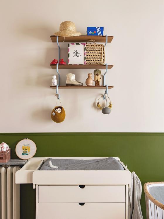 Lazare's bedroom, changing table