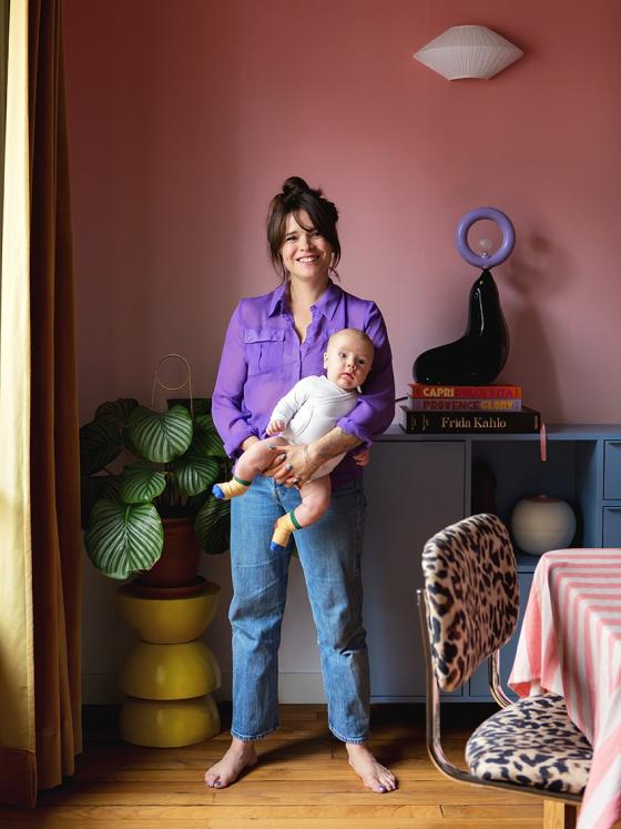 Portrait of Lisa Gachet and her son Lazare