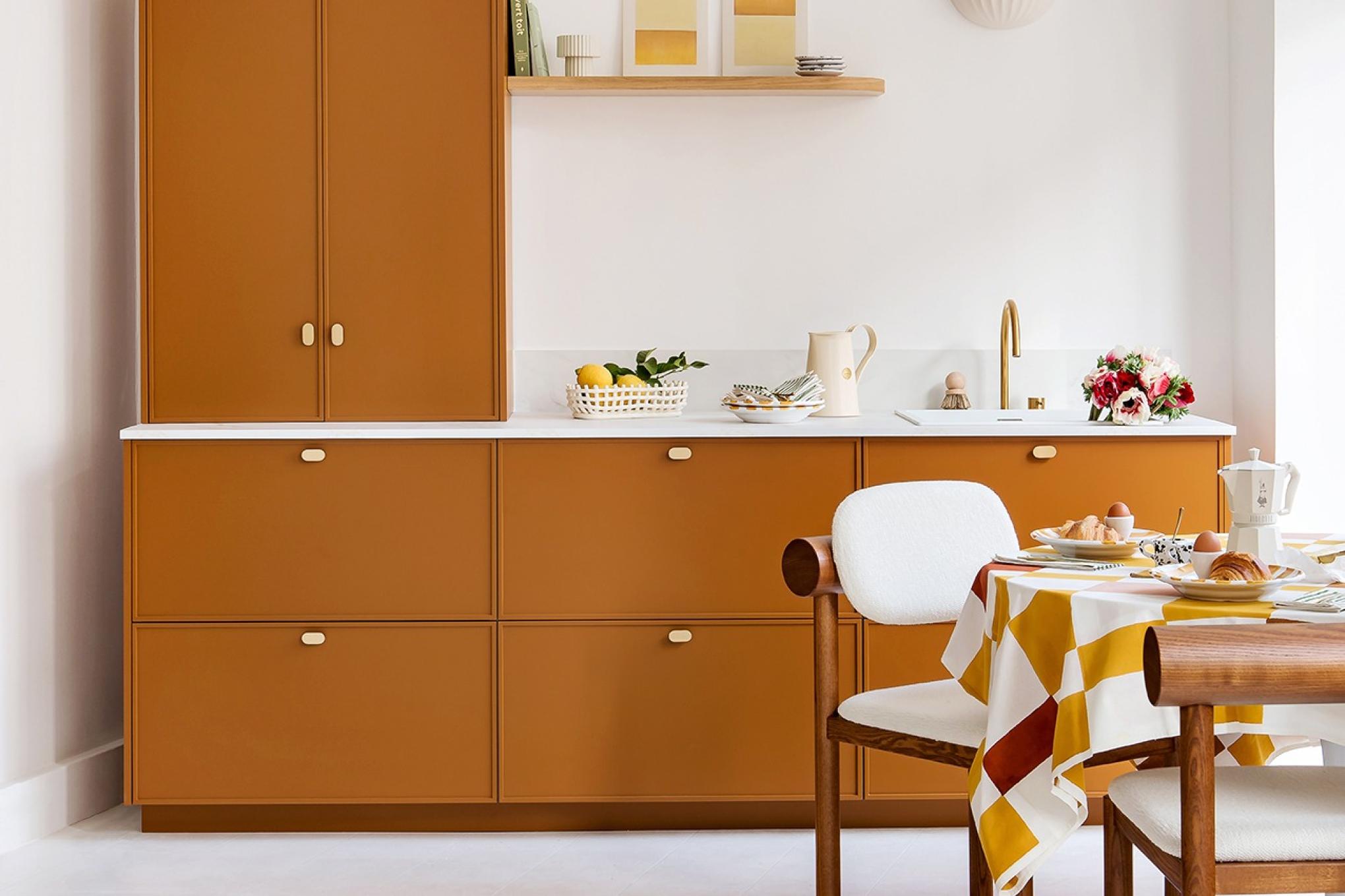 caramel kitchen