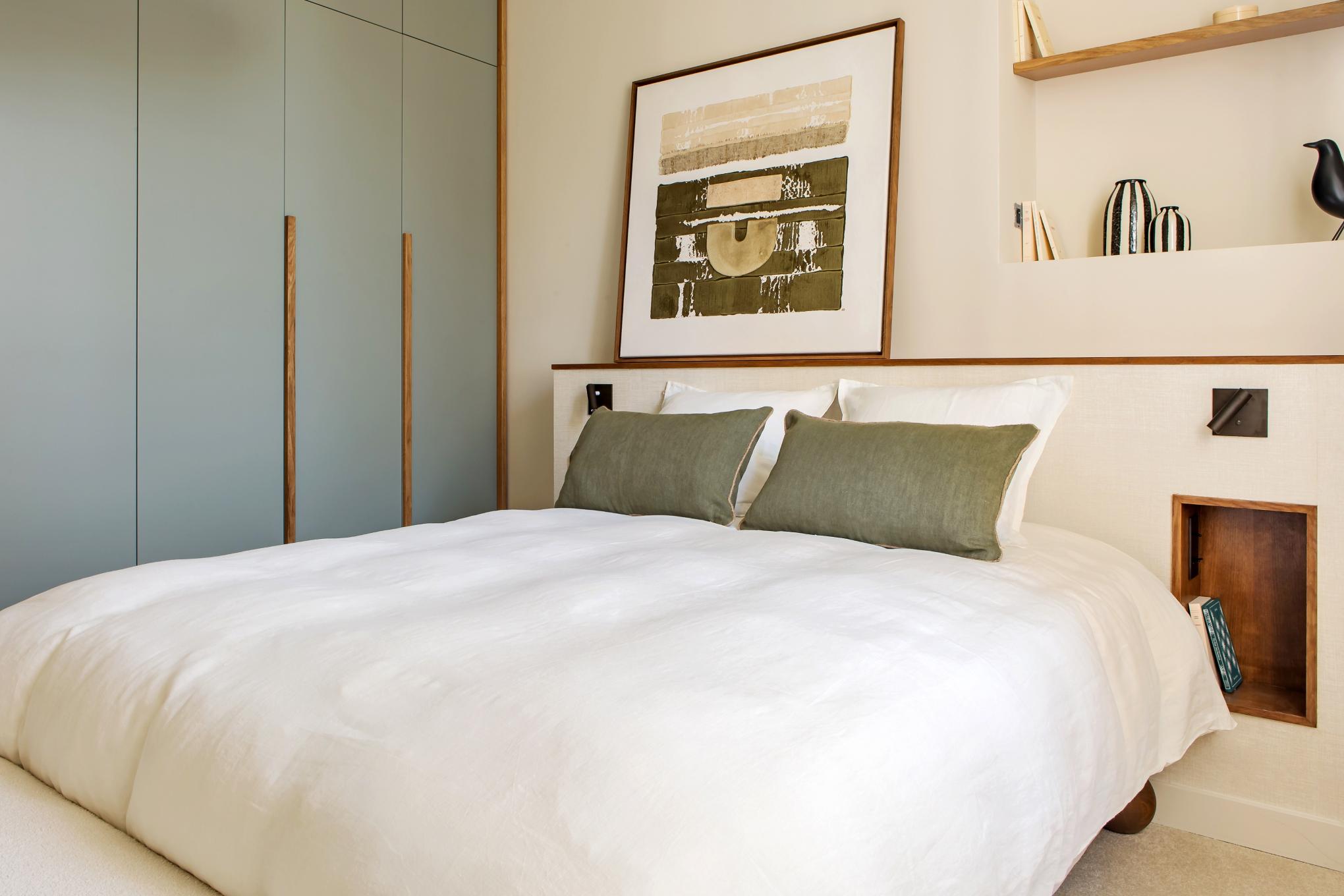 A full-height wardrobe for the bedroom