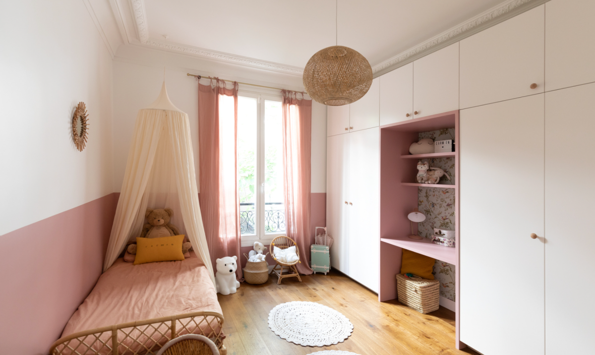 Plum Living Kleiderschrank, Mädchenzimmer in rosa 