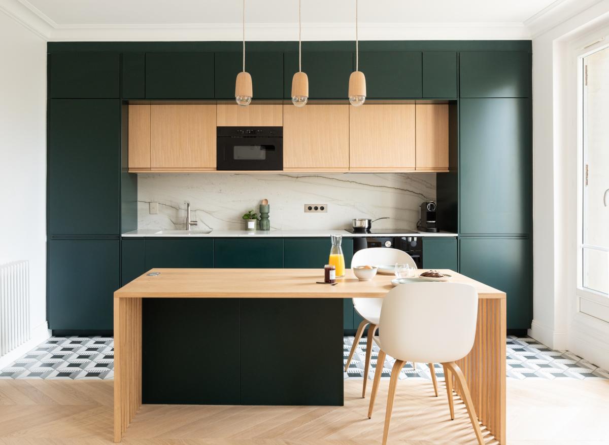 Cuisine tableau Sombre forest