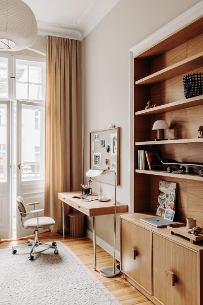un buffet bureau chêne naturel