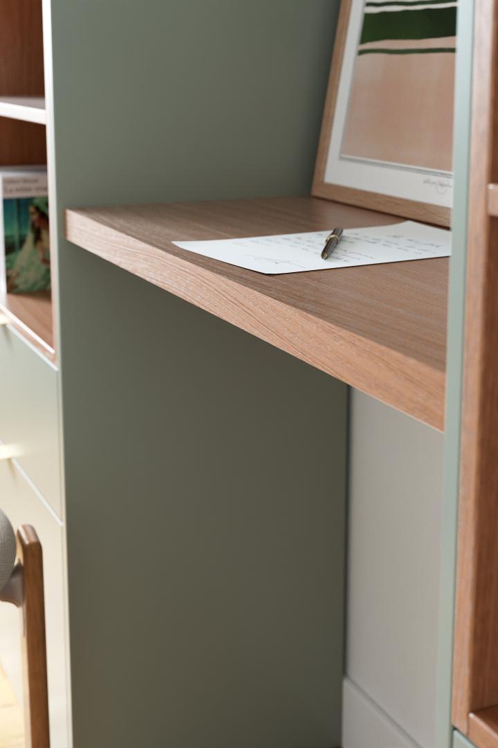 Honey oak Square desk top