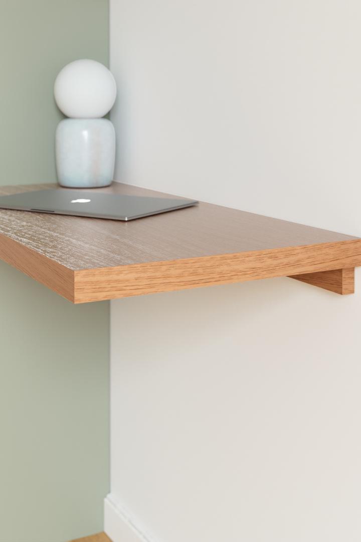 Honey oak Square desk top