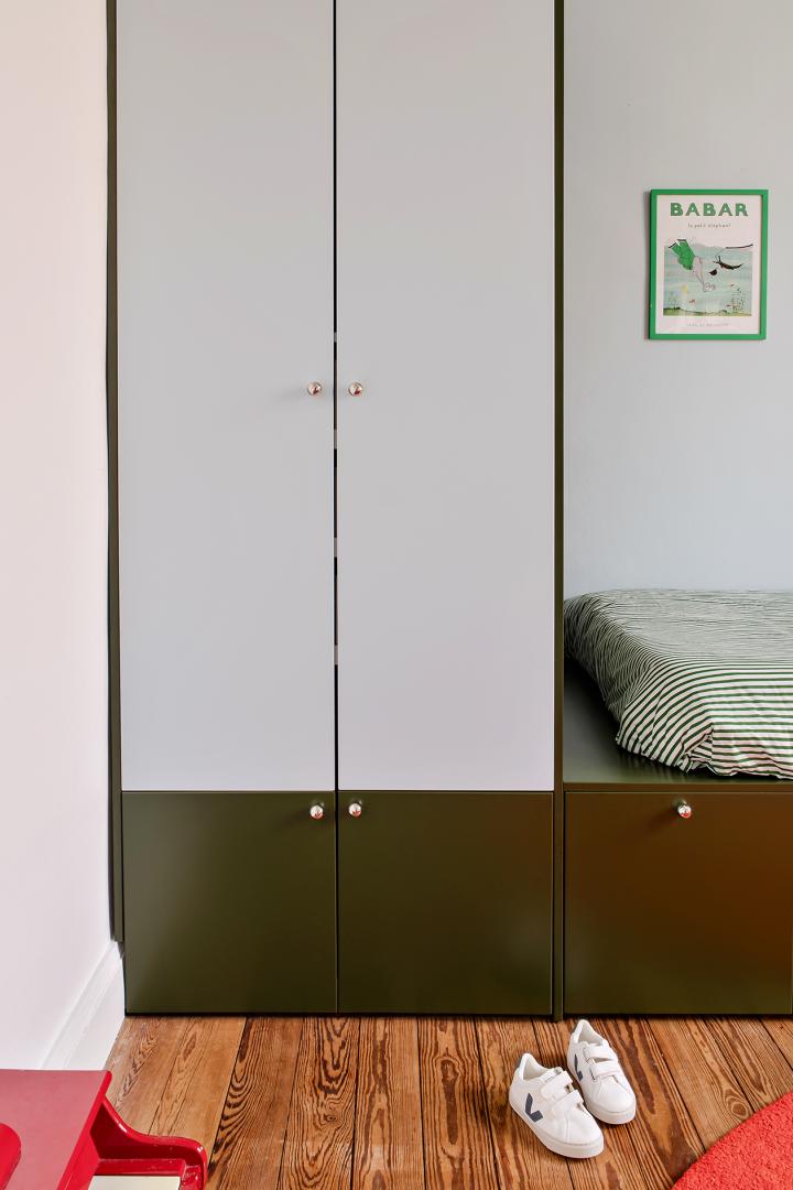 Door 25x195cm - right-hand hinges