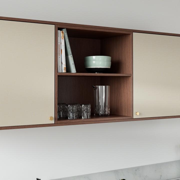 Square open cabinet 60x60cm