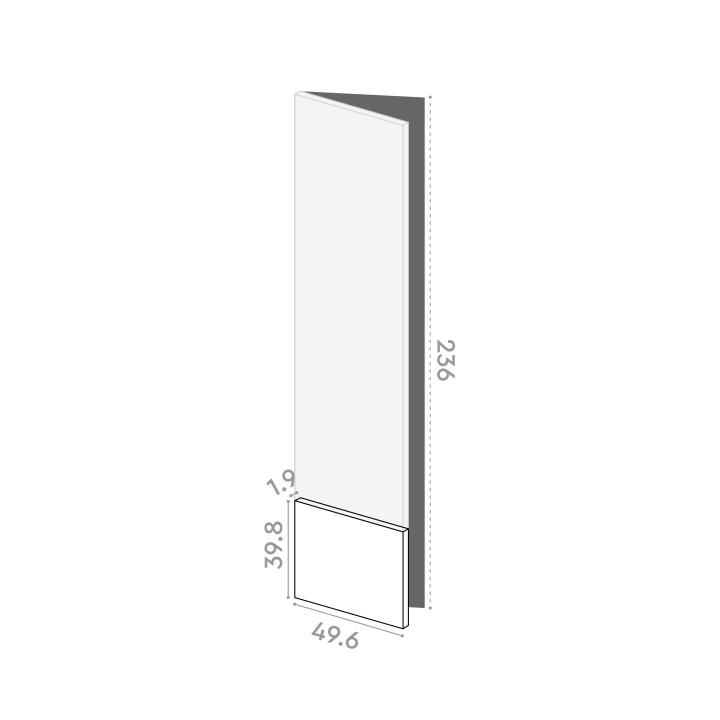 Porte 50x40cm - charnières à gauche