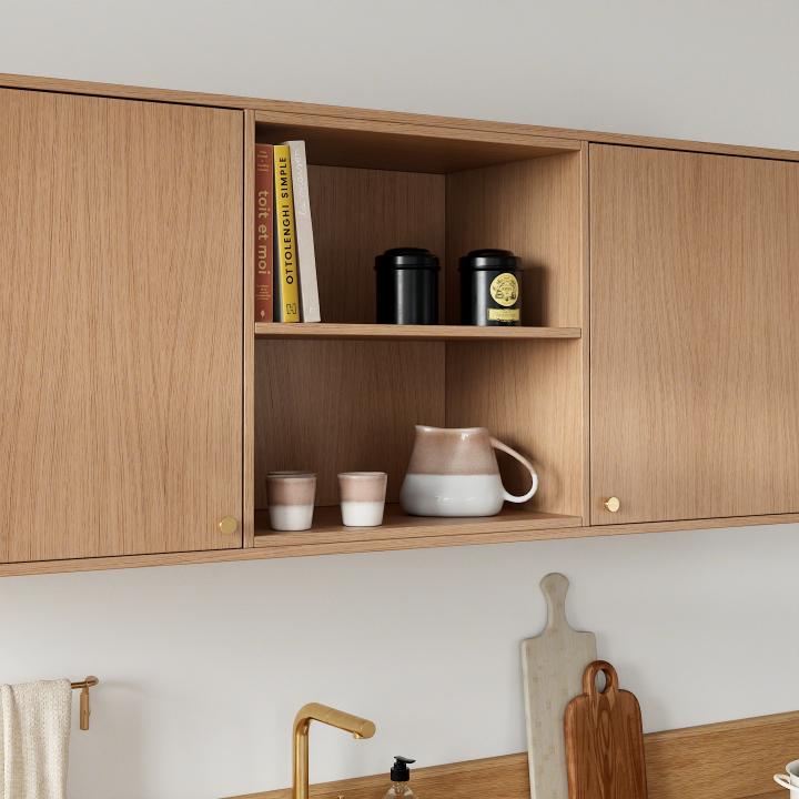 Square open cabinet 60x60cm