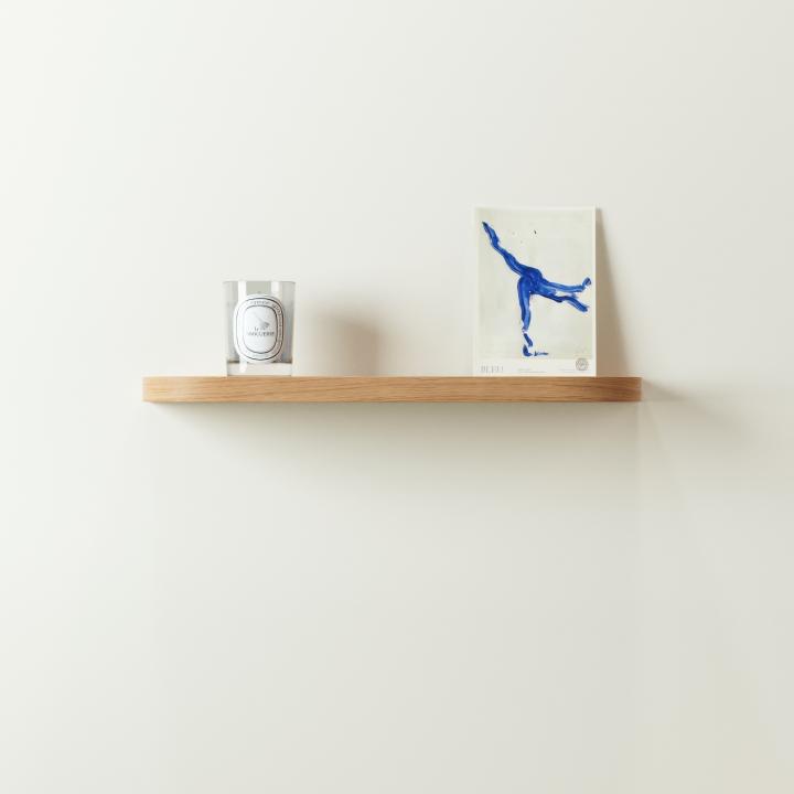 Double Curved floating shelf