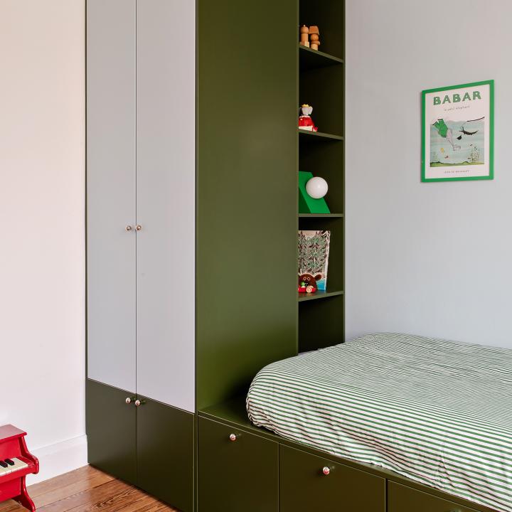 Tür 25x195cm - linke Scharniere