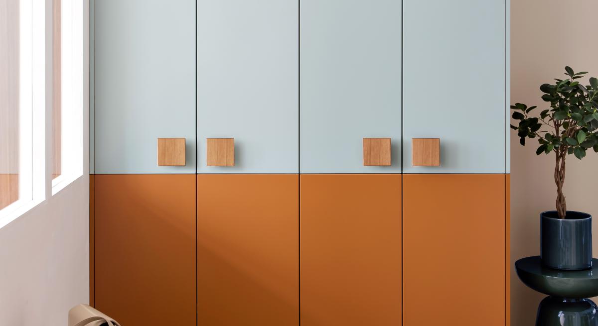 Zweifarbige Pax-Fronten