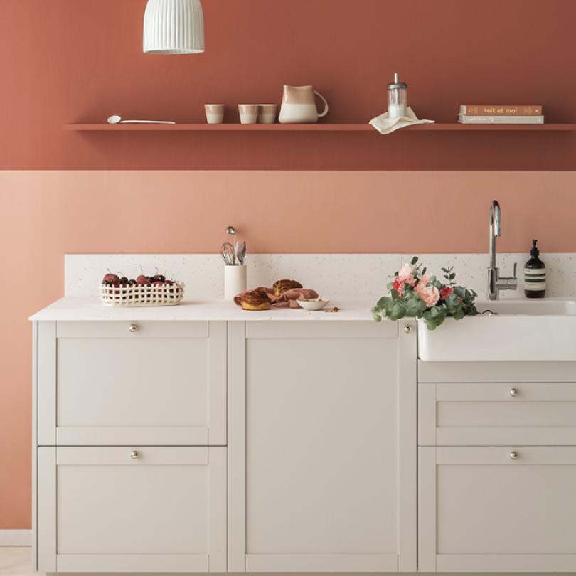 Wall paint sample