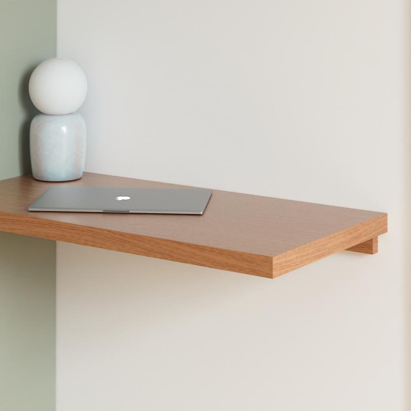 Honey oak Square desk top