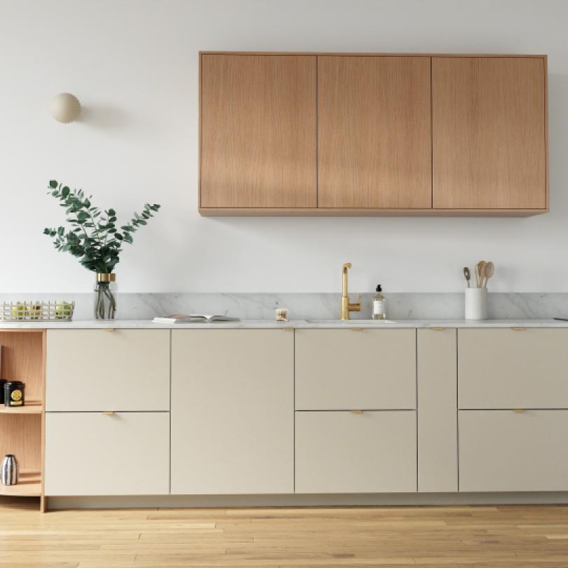 Meuble ouvert Curved 62x88