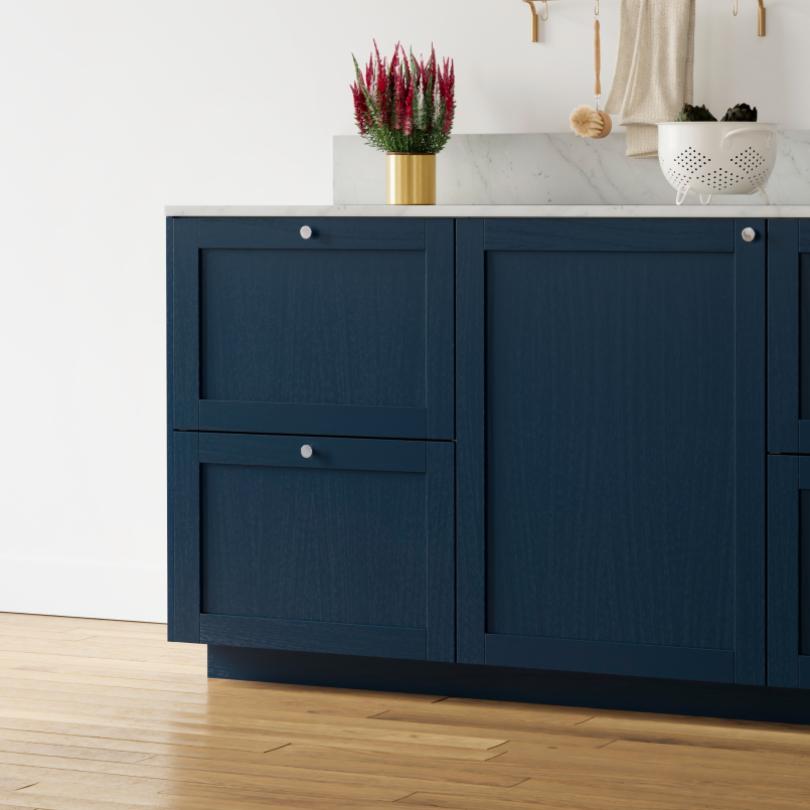 Painted oak sample