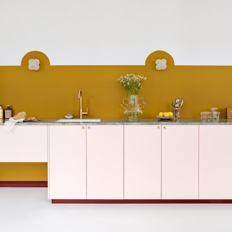 Wall paint sample