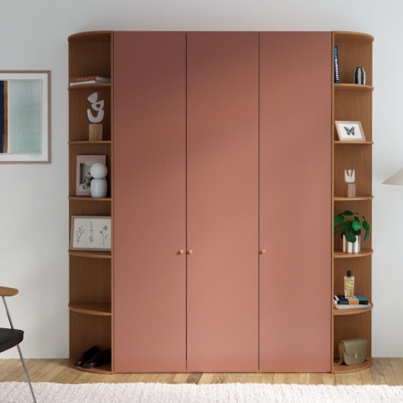 Meuble ouvert Curved 37x236cm