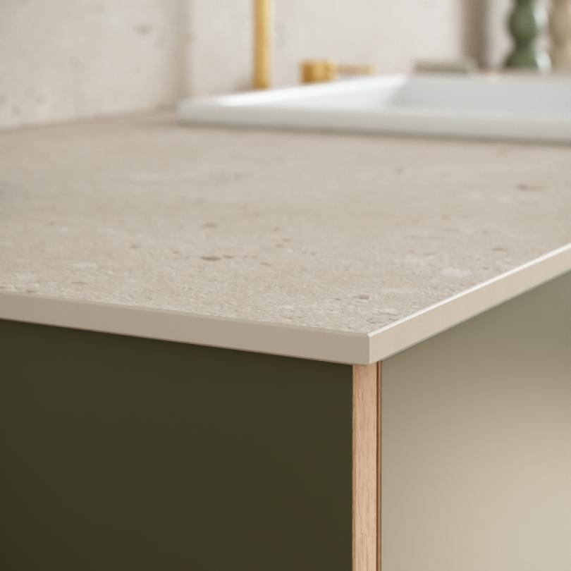 Muster Arbeitsplatten | Terrazzo Natur