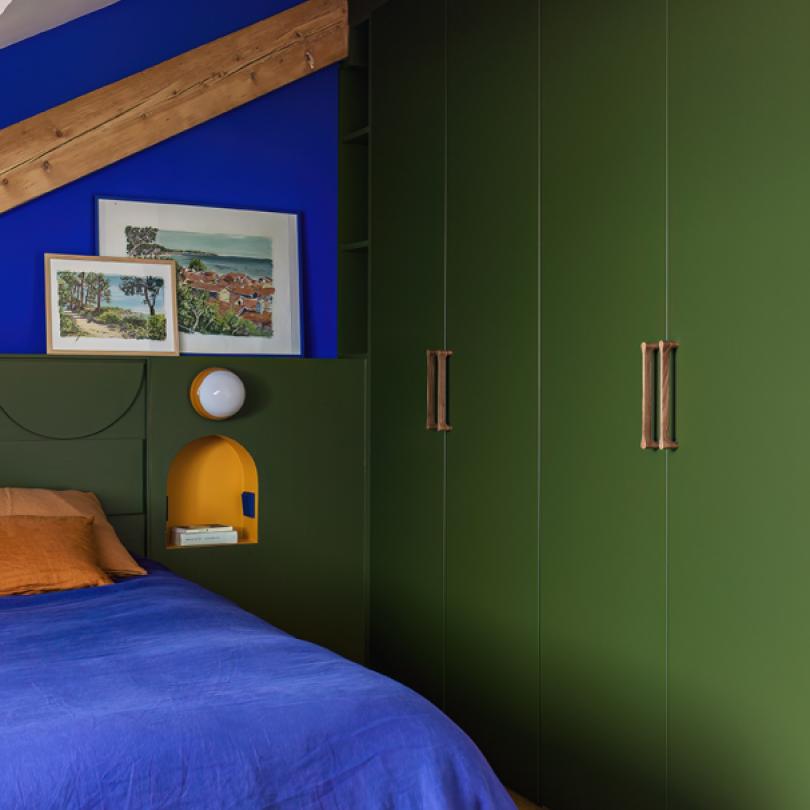Wall paint sample