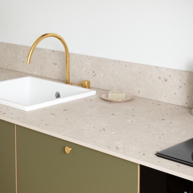 Backsplash Natural Terrazzo