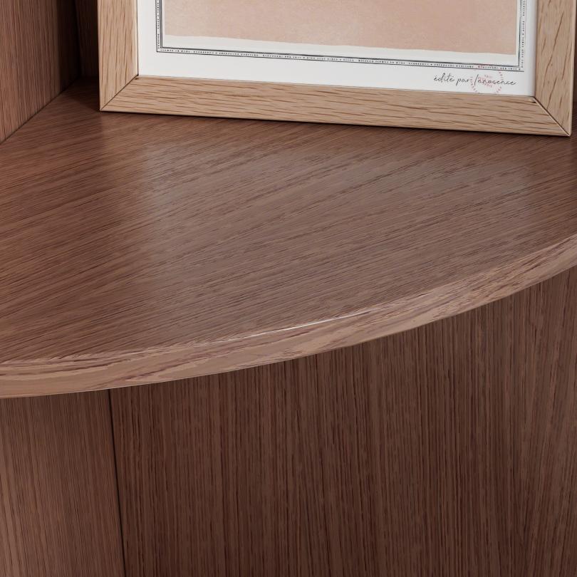 Meuble ouvert Curved 37x201cm