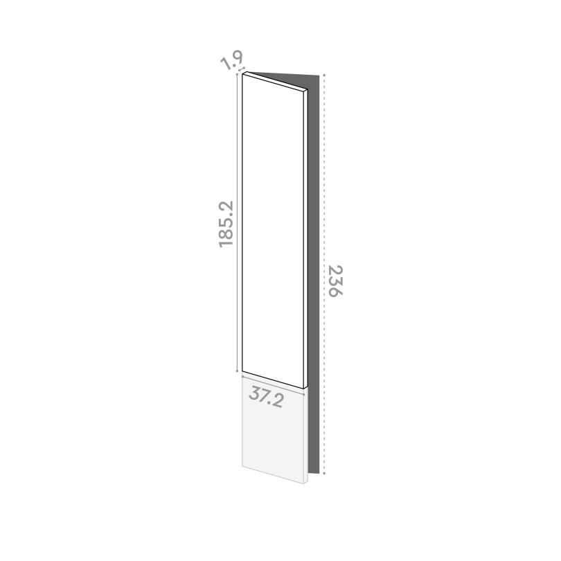 Porte 37x185cm - charnières à gauche