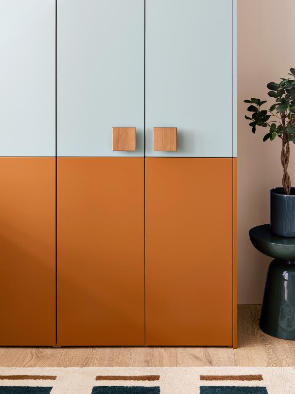 Tür 25x153cm - rechte Scharniere