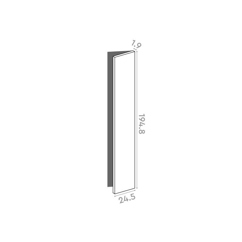 Door 25x195cm - right-hand hinges