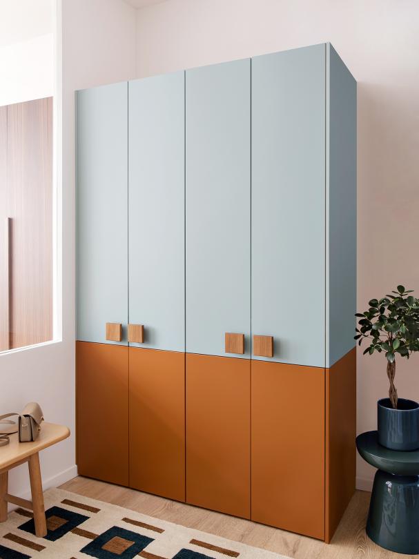 Tür 37x153cm - linke Scharniere