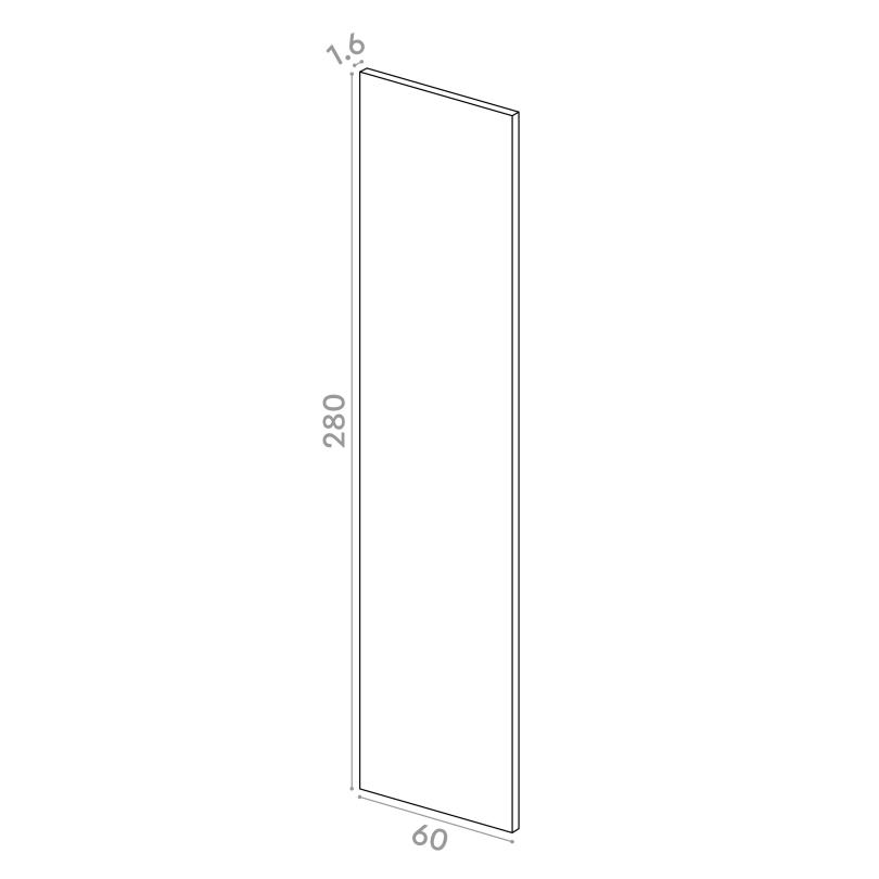 Cover panel 60x280cm