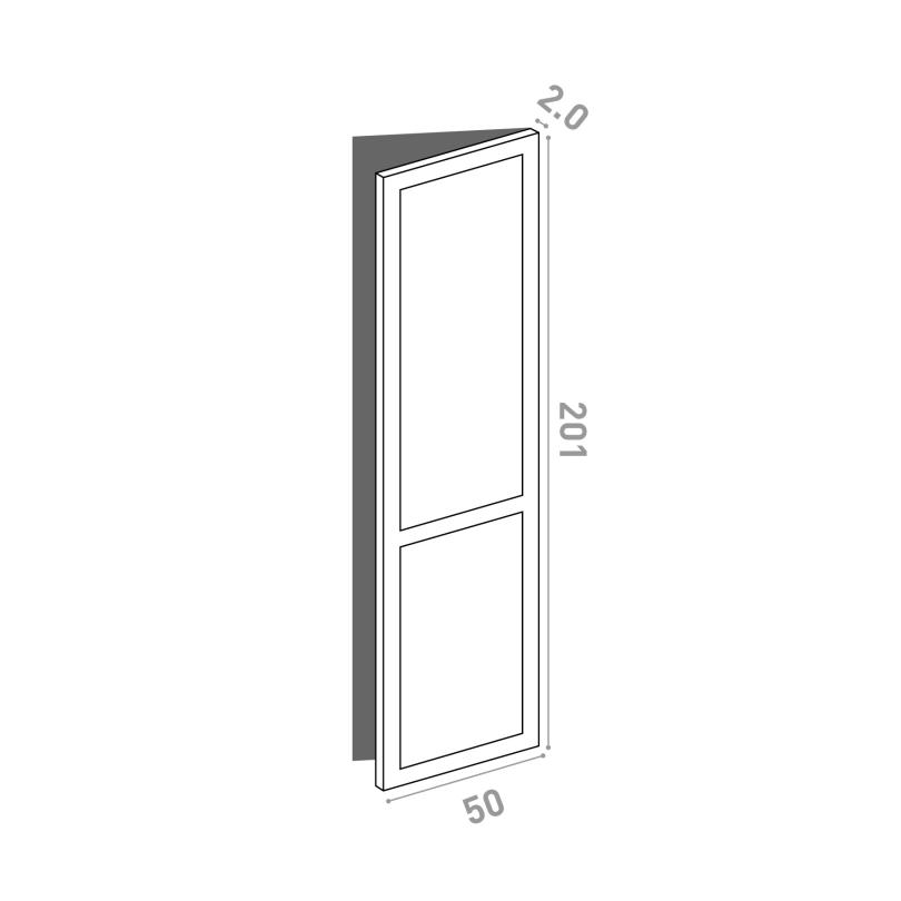 Porte 50x201cm - charnières à droite