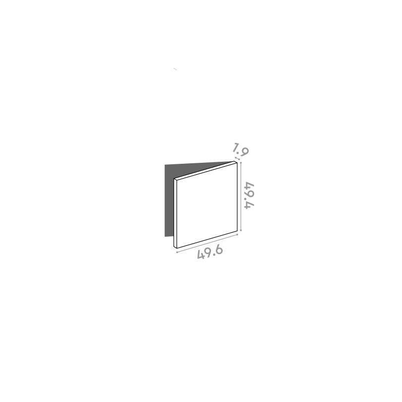 Door 50x50cm - right-hand hinges