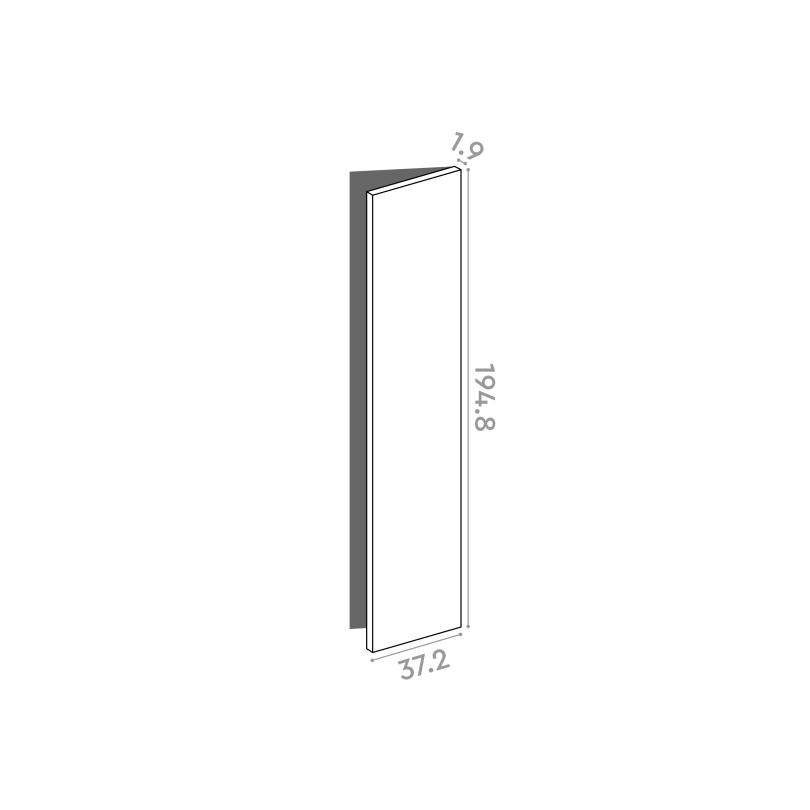 Door 37.5x195cm - right-hand hinges