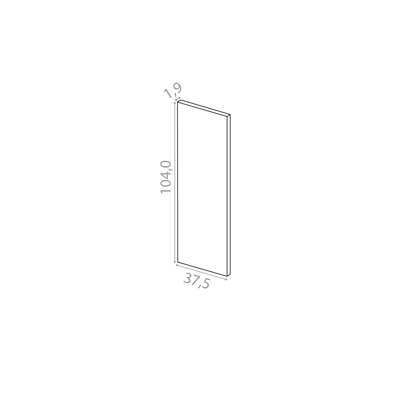 Cover panel 37x104cm | Plum Living