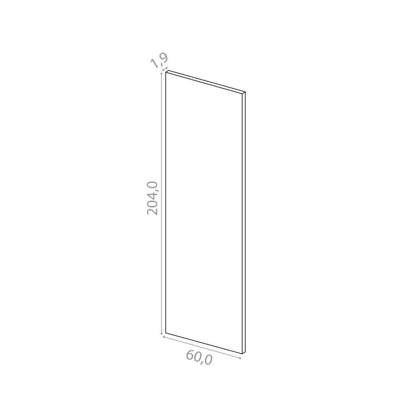 Cover panel 60x204cm | Plum Living