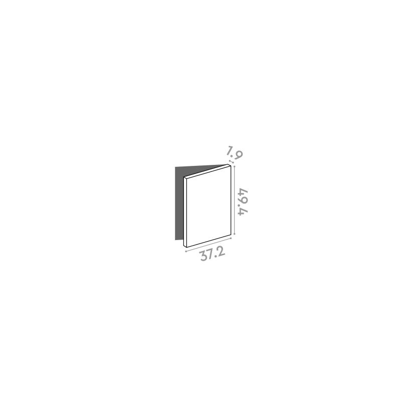 Door 37.5x50cm - right-hand hinges