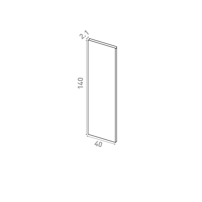 Porte 40x140cm