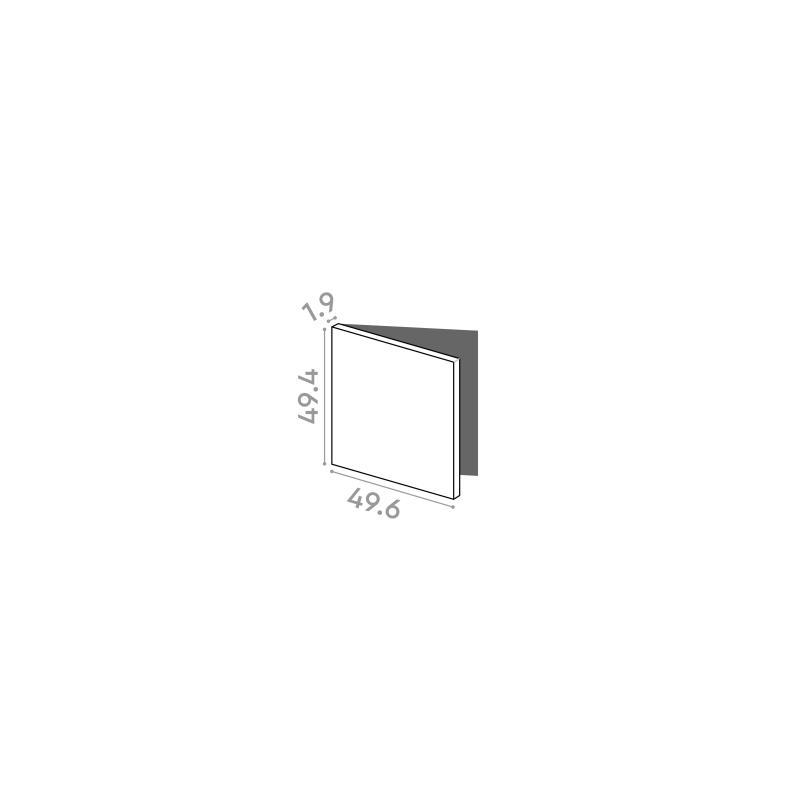 Door 50x50cm - left-hand hinges
