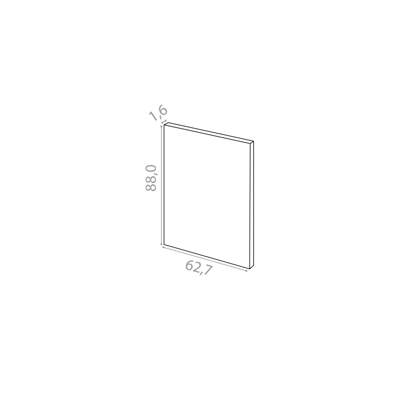 Cover panel 63x88cm