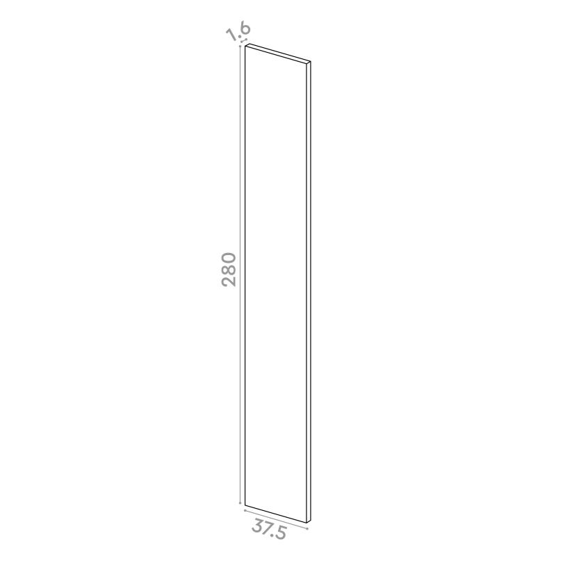 Cover panel 37.5x280cm